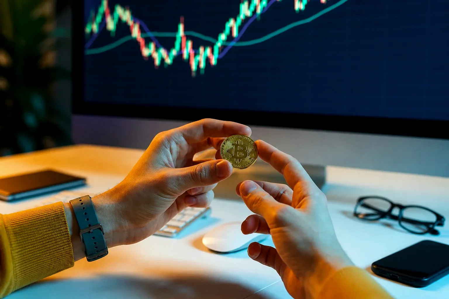Lueur Placange robot de trading